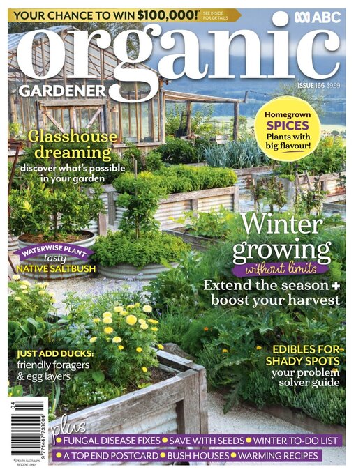 Cover image for ABC Organic Gardener Magazine